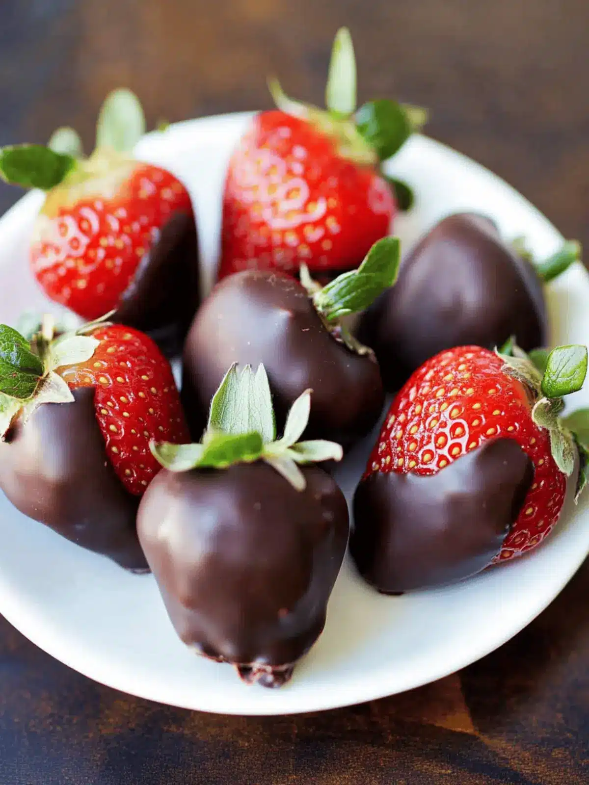 Impress Guests: 47-Calorie Chocolate Strawberries for Any Occasion